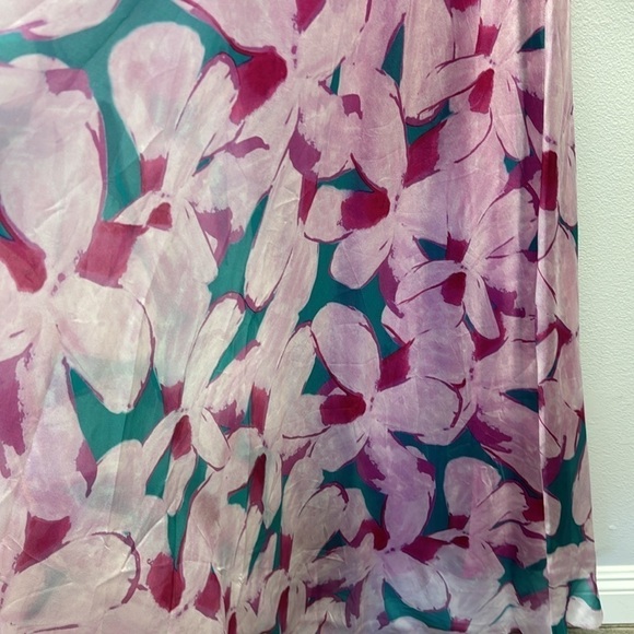 Carolina Herrera Azalea Organza Shirt Dress without GREEN TIE - Picture 9 of 11